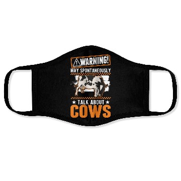 Discover Cow Cattle Breeder Land, Farmer Cows Face Masks