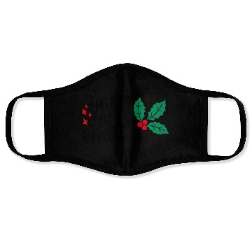 Discover Holly Jolly Christmas Face Masks