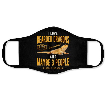 Discover Bearded Dragon Face Masks