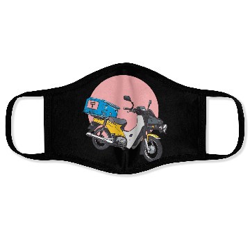 Discover colorful motorcycle Face Masks