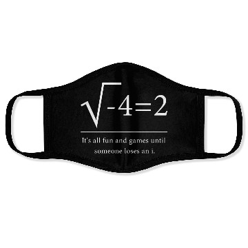 Discover Science Math Fun Geek Nerd Teacher Stem Face Masks