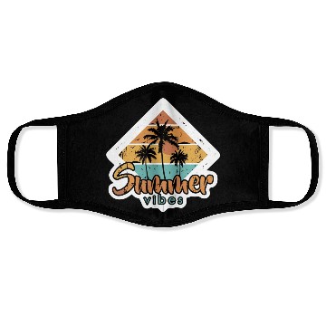 Discover summer vibes Face Masks