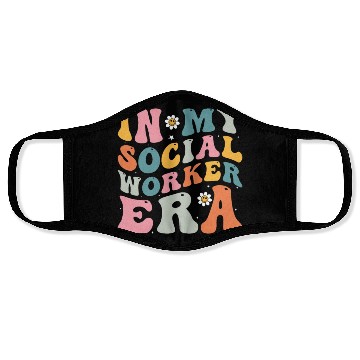 Discover In My Social Worker Era Face Masks