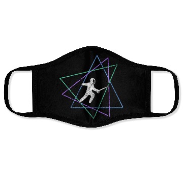 Discover Geometric Fencing Duel Face Masks