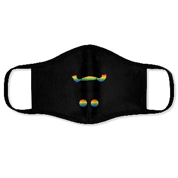 Discover Big Energy Lesbian Pride Month Face Masks