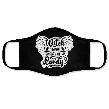 Discover Witch Candy Face Masks