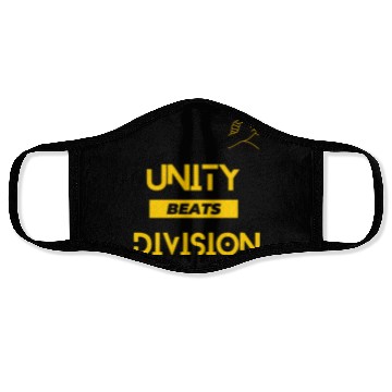 Discover Unity Beats Division Unisex Short Sleeve Face Masks