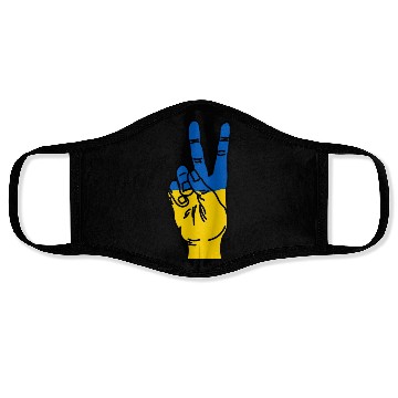 Discover Peace for Ukraine Face Masks