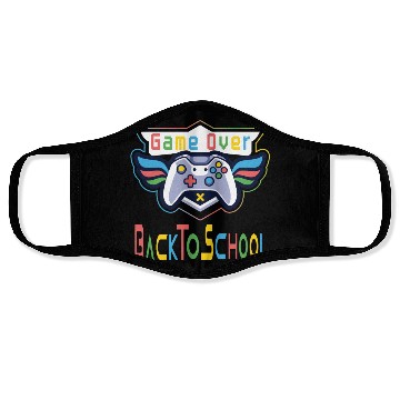Discover Fun Color Game Over Back To School Face Masks