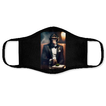 Discover Ape in suit with Cigar Face Masks