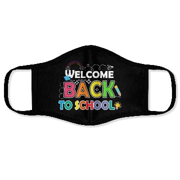 Discover welcome back to school Face Masks