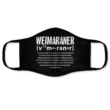 Discover Weimaraner Definition Meaning Face Masks