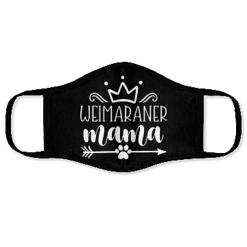Discover Weimaraner Mama Face Masks