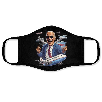 Discover Airplane! Is Joe comming with us? Face Masks