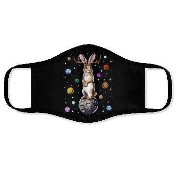 Discover Jackalope Rabbit Face Masks