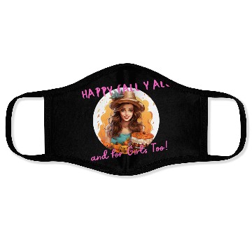 Discover Happy Fall Ya All Girl Power in Autumn with Pie Face Masks
