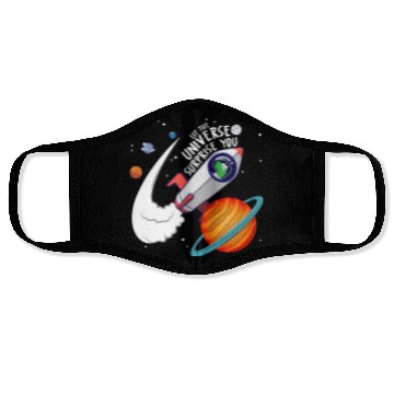 Discover Let The Universe Surprise You Face Masks