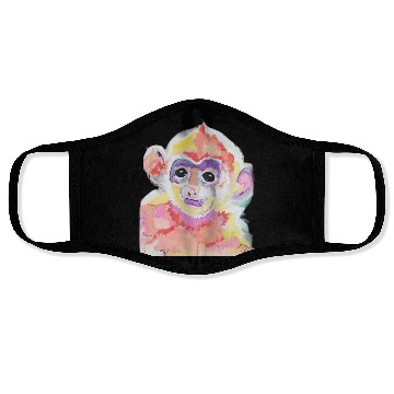Discover Monkey Animati Painting Design Face Masks