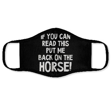Discover Horse Lover Can Read This Put Back On Horse Face Masks