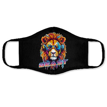 Discover Beast Lion Face Masks