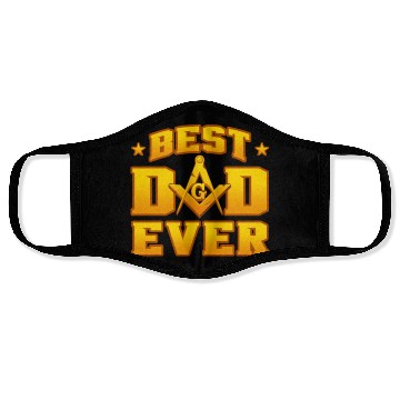 Discover Best Dad Ever Freemason Face Masks