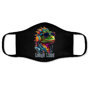 Discover Lounge Lizard Face Masks