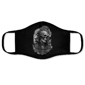 Discover girl skull Face Masks