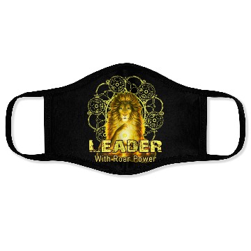 Discover animals as leaders - King Lion Face Masks