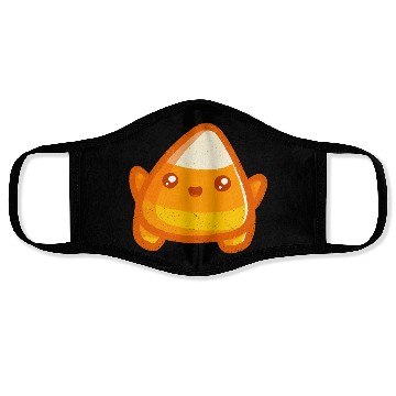 Discover Super Cute Candy Corn Kawaii Candy Corn Face Masks