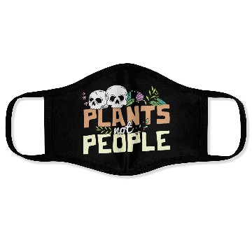 Discover Plants Not People Skulls And Wildflowers Funny Face Masks