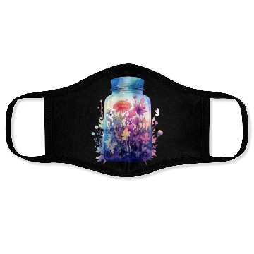 Discover Wild Flowers Face Masks Design - Funny gift