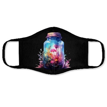 Discover Wild Flowers Face Masks Design - Funny gift
