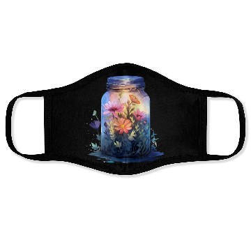Discover Wild Flowers Face Masks Design - Funny gift