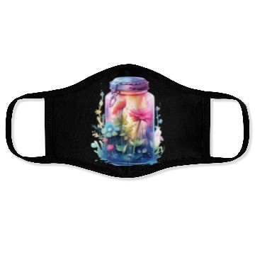 Discover Wild Flowers Face Masks Design - Funny gift