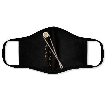 Discover Sushi Roll Lover Face Masks