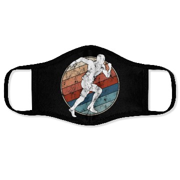 Discover Running Retro Style Face Masks