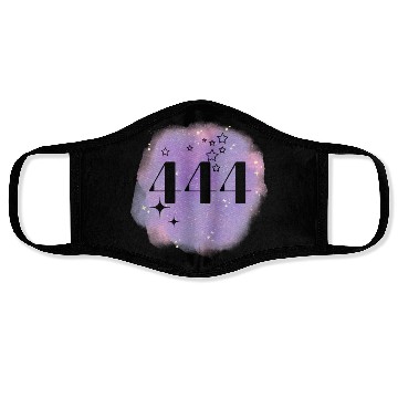 Discover Angel Number 444 Numerology Purple Face Masks