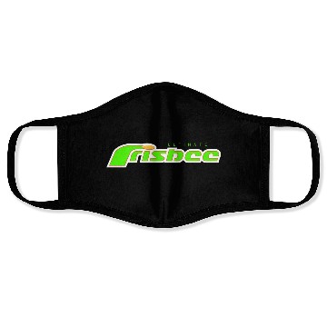 Discover ultimate frisbee green Face Masks