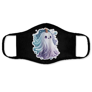 Discover Halloween Ghost Cute Halloween sticker Face Masks