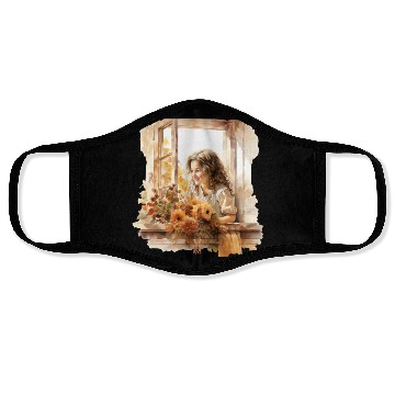 Discover Wild Flowers Face Masks Design - Funny gift