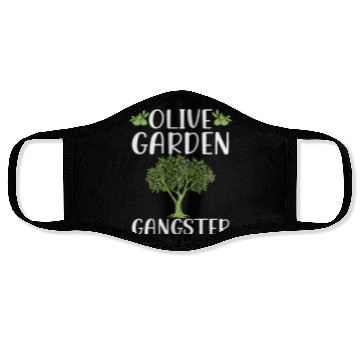 Discover Olive Garden, Gardening, Olive Graphic Face Masks