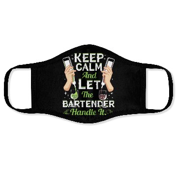 Discover Bartender Handling Face Masks