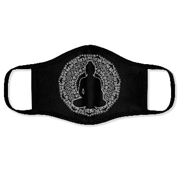 Discover Buddha Mandala Spiritually Person Gift Face Masks