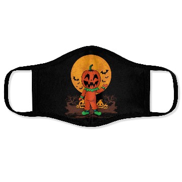 Discover Pumpkin Person Creepy Halloween Pumpkin Face Masks