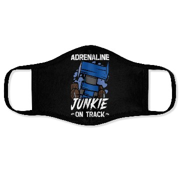 Discover Sprint Car Mom Dirt Track Racing Racing Race Day Face Masks