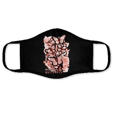 Discover monarch butterfly Face Masks