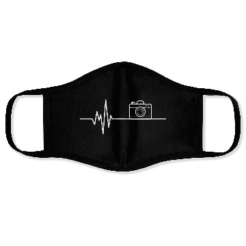 Discover I love my Camera Photography Face Masks