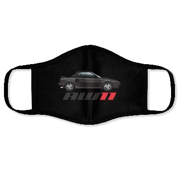 Discover Aw11 Black Car Face Masks