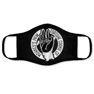 Discover Monkey s Paw Fortune Cookie Company Face Masks