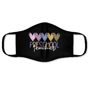 Discover Preschool Teacher Back To School Preschool Teacher Face Masks